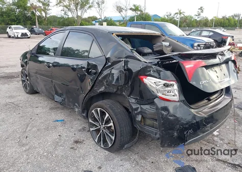 2017 Toyota Corolla Se z USA, uszkodzony, nr VIN 2T1BURHEXHC784903